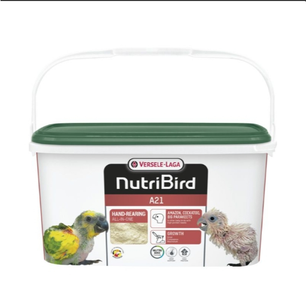 Nutribird A21 (แพ็กเกจ 3 KG.) อาหารลูกนกทั่วไป