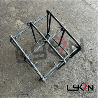 LYON ฟุตติ้ง สำเร็จ 30cm.x30cm.x30cm. เหล็ก ข้ออ้อย12มม. ตะแกรงก้นหลุม