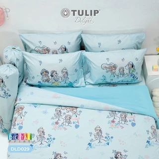 TULIP Delight เจ้าหญิง Princess พิมพ์ดิจิตอล DLD029 ลิขสิทธิ์แท้ดิสนีย์ Disney ชุดผ้าปูที่นอน ผ้าห่มนวม