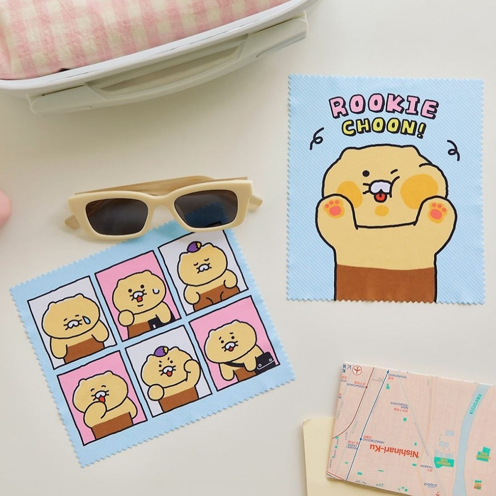 พร้อมส่ง Glasses Cleaner Choonsik ผ้าเช็ดแว่น หน้าจอมือถือ คอมพิวเจอร์ แล๊ปท๊อป
