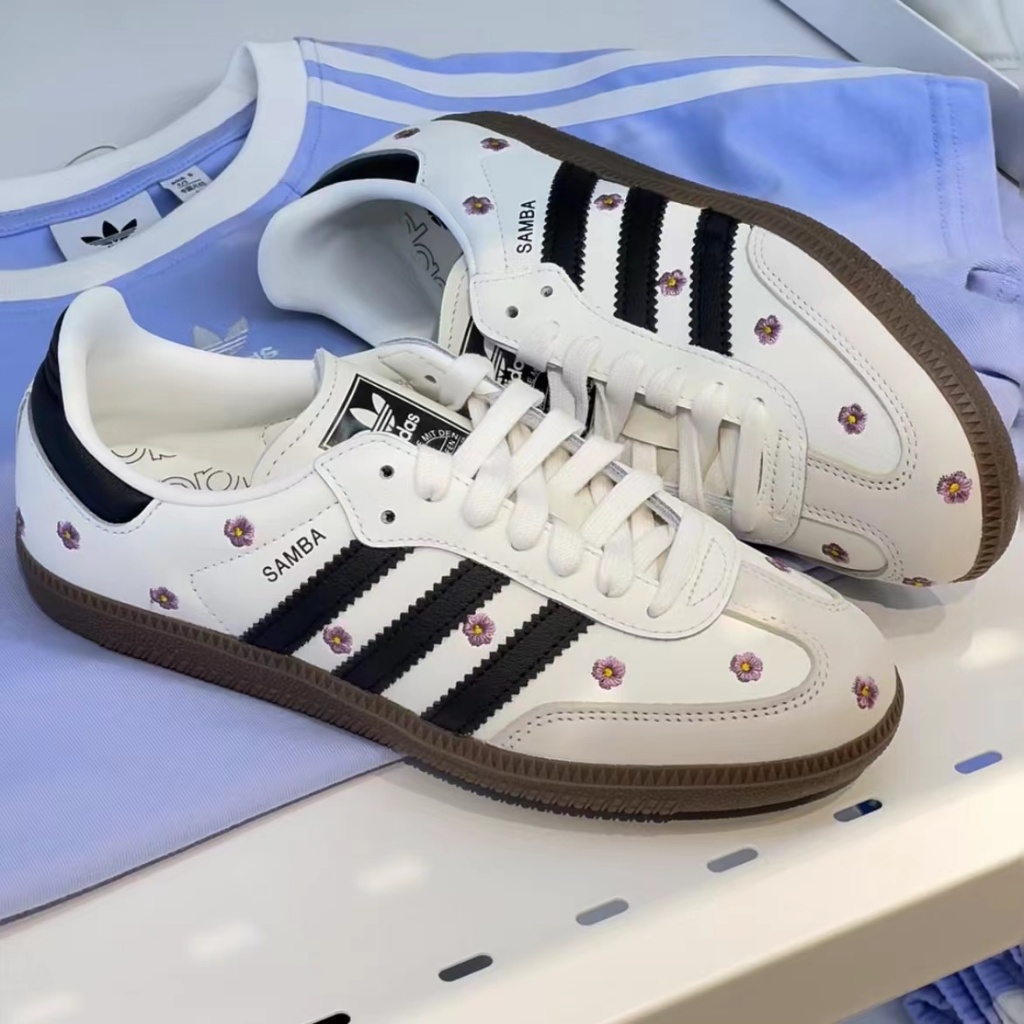 （ของแท้ 100 %）adidas originals samba OG IF4398 สีขาว