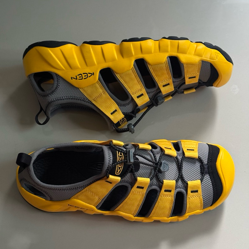 KEEN-M HYPERPORT H2 SANDAL(YELLOW/BLACK) รองเท้าของแท้มือ1ไม่มีกล่อง