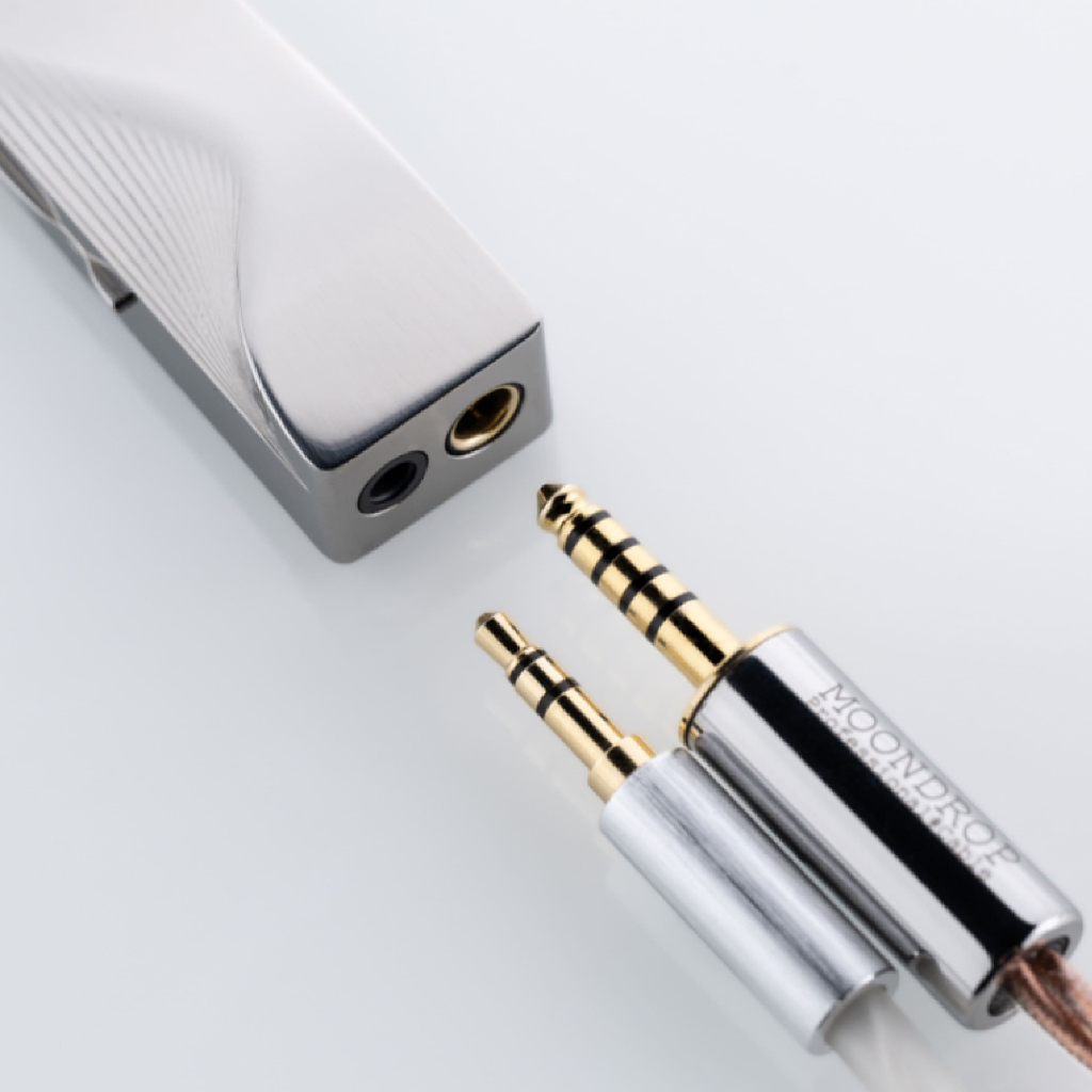 MoonDrop Moonriver 2 TI Portable USB DAC/Amp Silver แอมป์พกพา