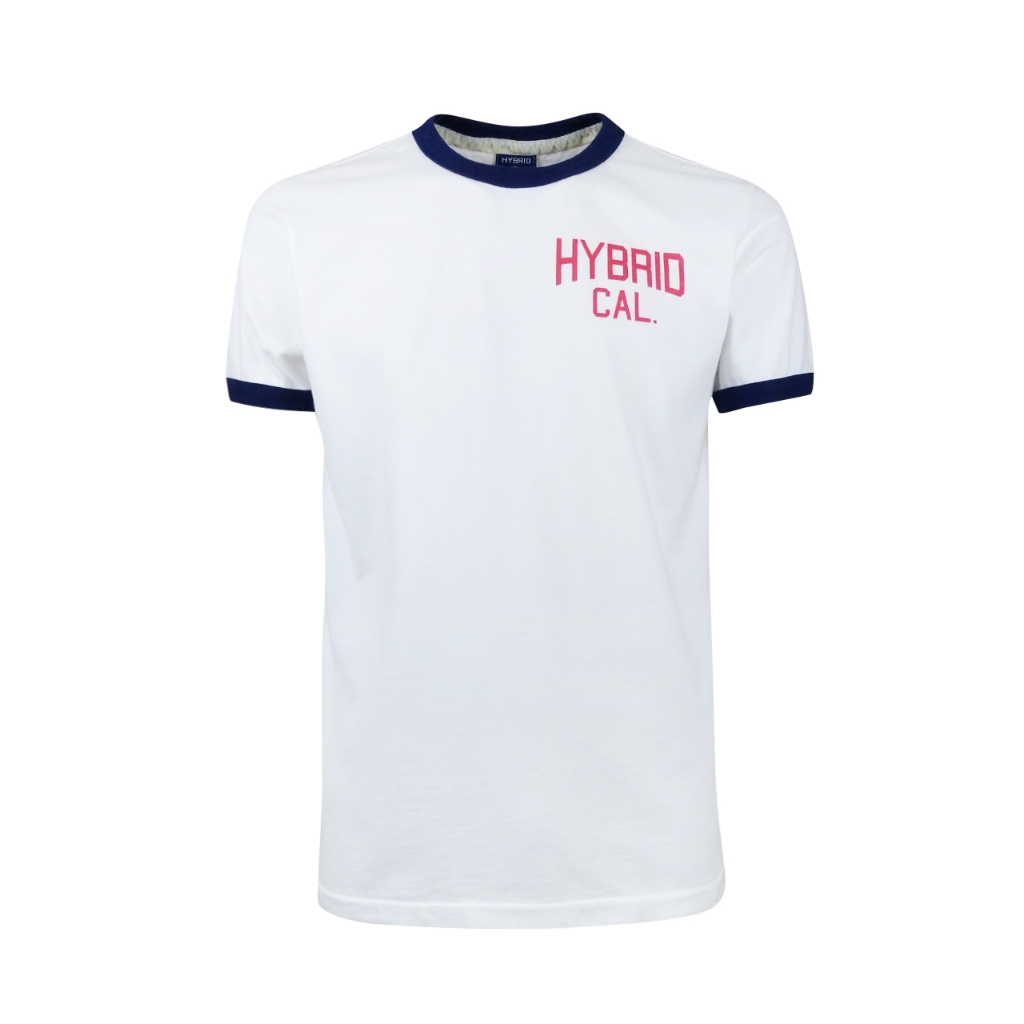 Hybrid T-shirt Men  ไฮบริดเสื้อยืดชาย สีขาว(White) MTS-1394-WH ราคา ถูกที่สุด ดีลบีเคเค แกลเลอรีภาพที่ 2