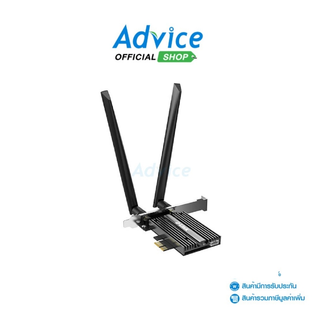 Wireless PCIe Adapter D-LINK (DWA-X586E) AX5400 Tri-brand  Bluetooth 5.2 - A0160689