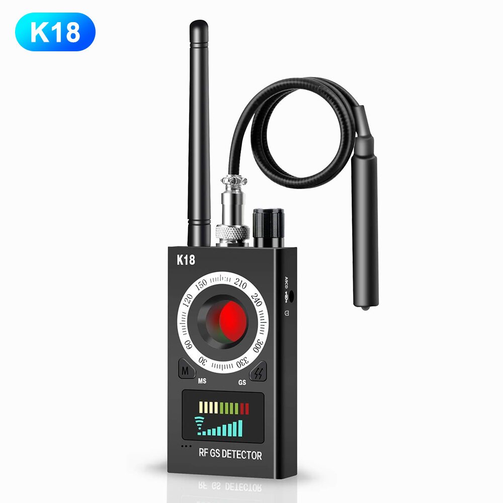 k18 เครื่องตรวจจับสัญญาณ GPS K18 ตรวจจับกล้องแอบถ่าย GPS