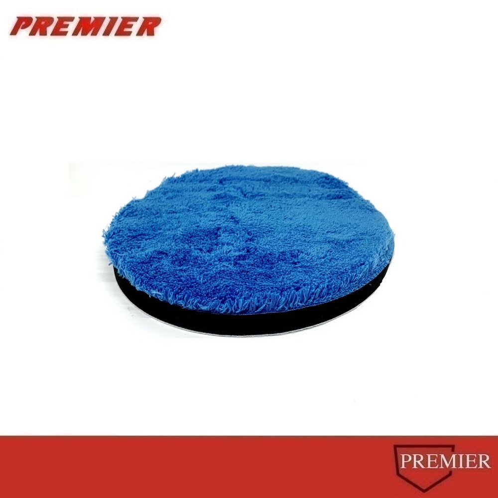 แผ่นไมโครไฟเบอร์ขนาด 6 นิ้ว ใช้กับเครื่องขัดสีรถ Microfiber Pad 6 inch