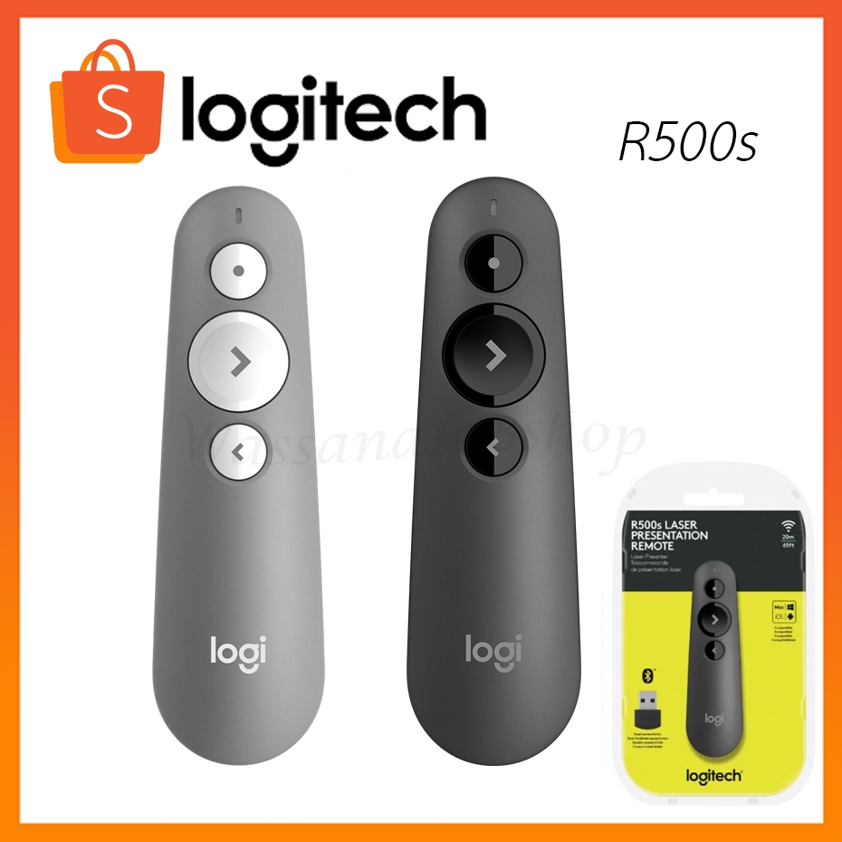 Logitech R500s รีโมตนำเสนอเลเซอร์ เข้ากันได้กับระบบมากมาย