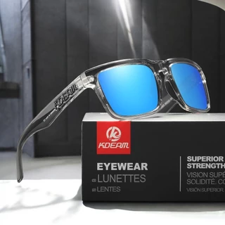 KDEAM แบรนด์แท้ 100% ร้านไทยส่งเร็ว แว่นตากันแดด เลนส์ Polarized แว่นกันแดดผู้ชาย (ผู้หญิงใส่ได้)