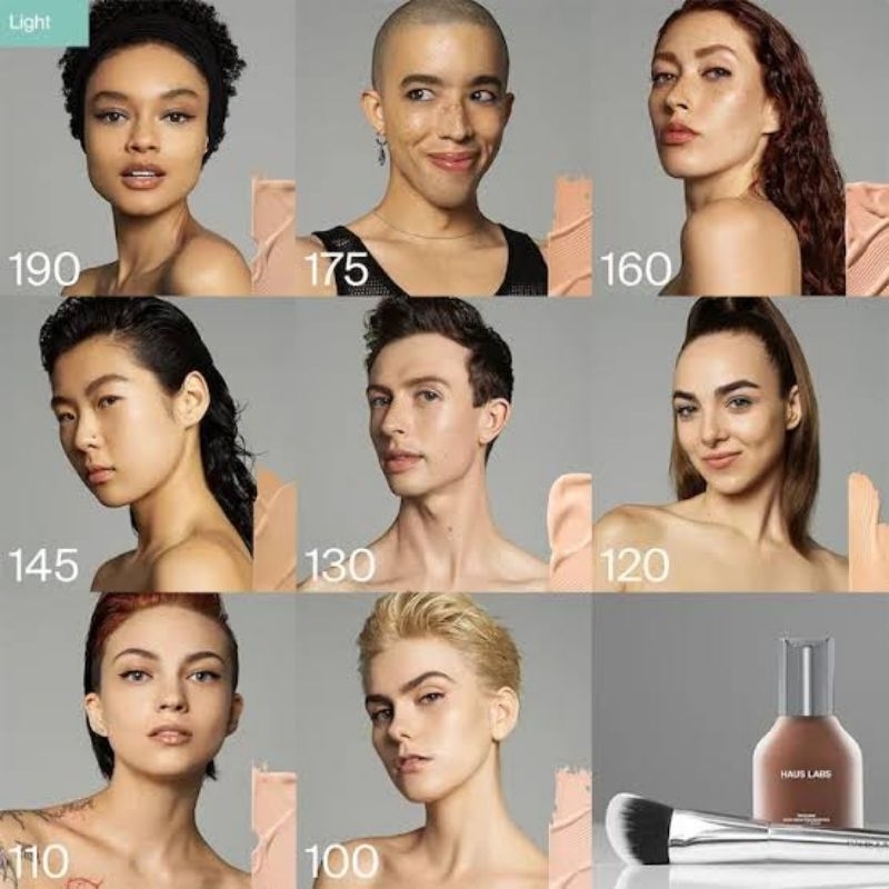 พร้อมส่ง! รองพื้น Haus labs No.120 Light warm รองพื้น Lady Gaga