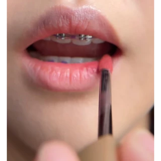 silicone brush แปรงเบลนด์ลิปหัวซิลิโคน เกลี่ยปากฟุ้ง ละมุน พร้อมฝาปิด สำหรับทาลิป และ จัมโบ้ทาแก้ม แปรงซิลิโคนสองหัว