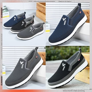 LGShoes งานเข้าใหม่พร้อมส่งทั่วไทย รองเท้าผ้าใบผู้ชายแฟชั่น งานสลิปออนทรงสวย พร้อมส่งให้เลือกหลายสี บอกเลยว่างานดี ใส่สบ