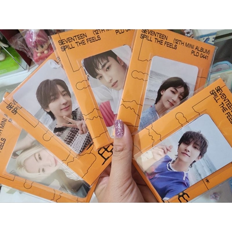 [พร้อมส่ง] SEVENTEEN Mini Album 'SPILL THE FEELS & 17 RIGHT HERE' Weverse Albums ver. ใช้โค้ดวิดีโอเป็นส่วนลดได้