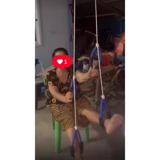 เชือกกายภาพบำบัดแบบนั่งกายภาพและออกำลังกาย[สีฟ้า]