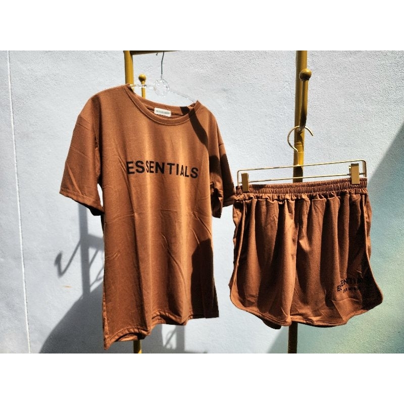 ชุดเซ็ท ผ้านิ่ม มือ 1 ป้าย Mothing House น่ารักมาก #ชุดเซ็ท#ชุดกางเกงขาสั้น