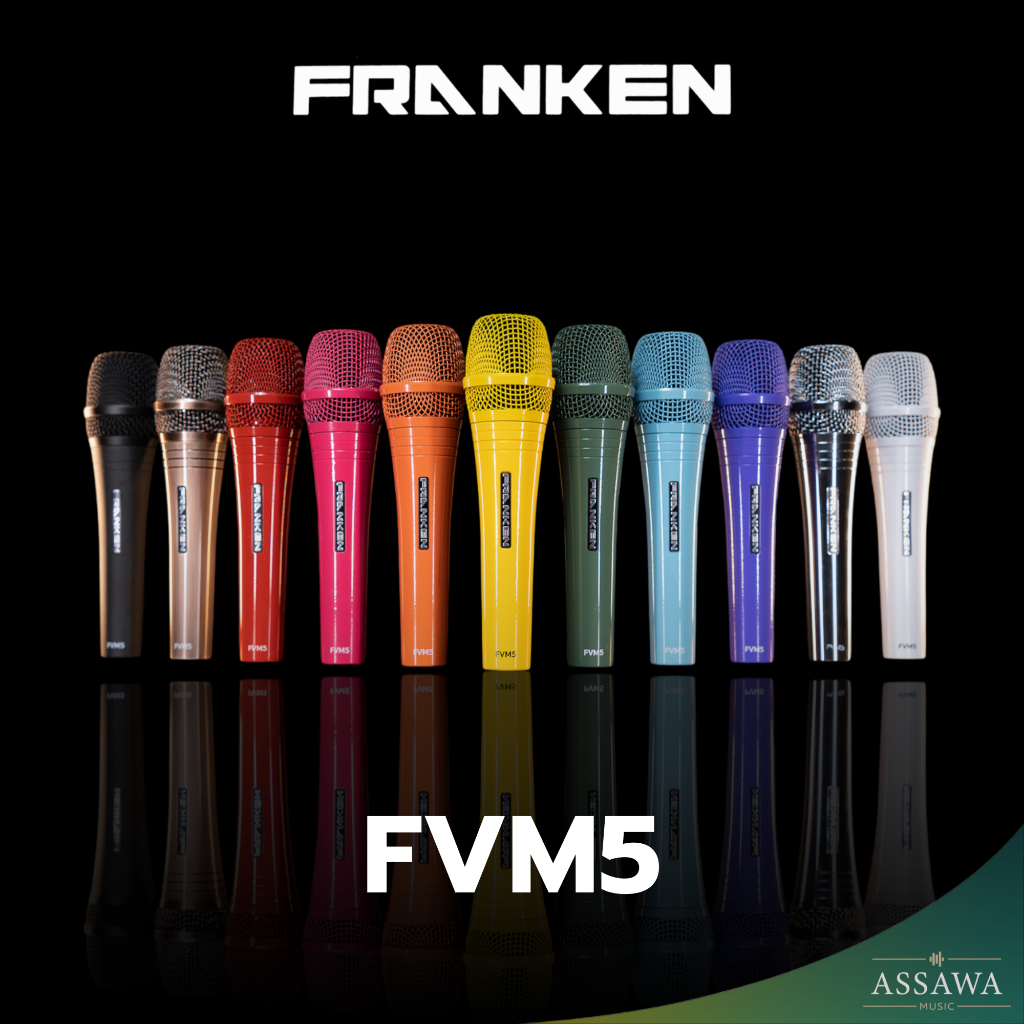 Franken FVM5 Dynamic Microphone ไมค์โครโฟนไดนามิก ไมค์ ไมโครโฟน