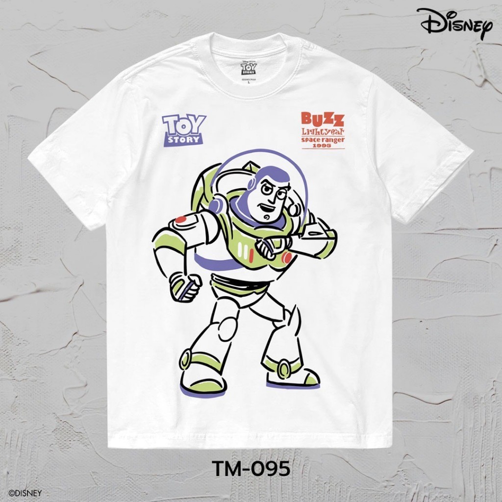 Power 7 Shop เสื้อยืดการ์ตูน Toy Story ลาย "Buzz