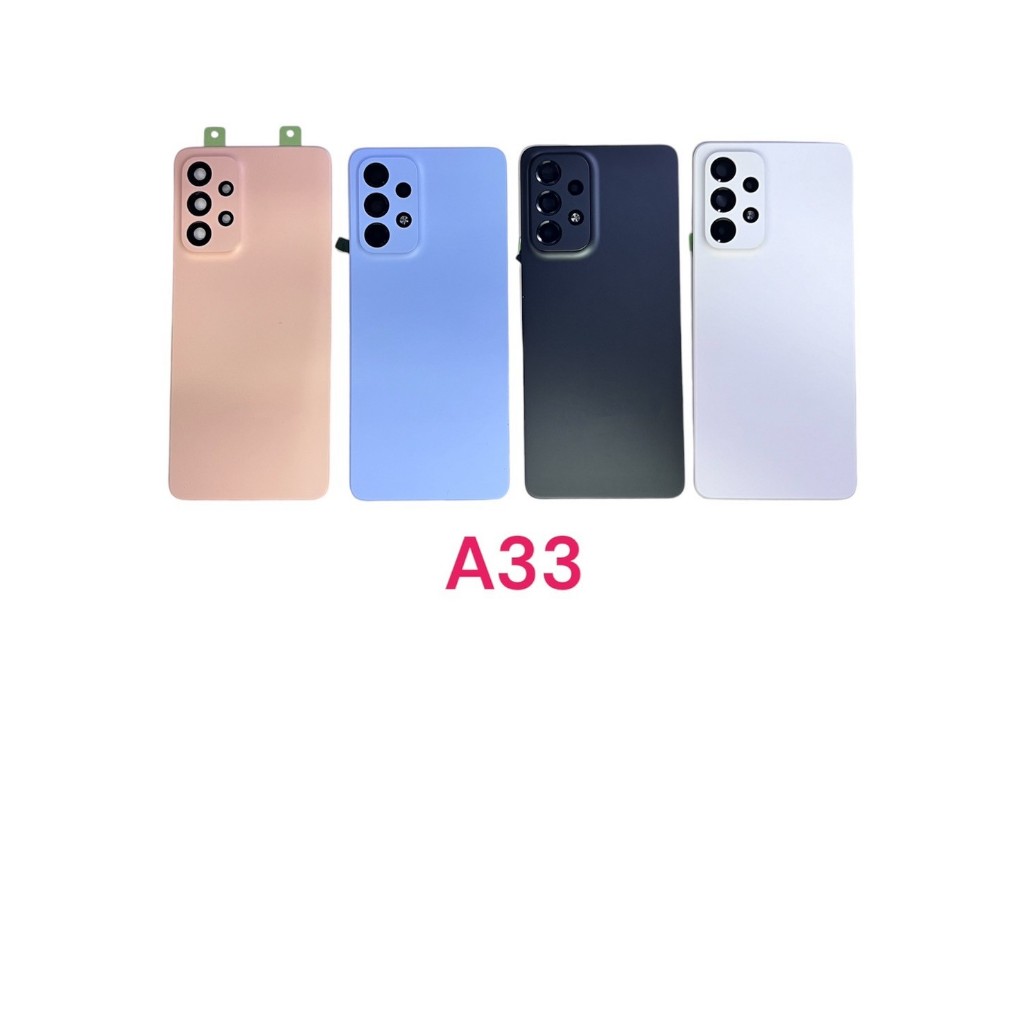 ฝาหลัง ฝาครอบแบต ฝาหลังซัมซุง มีโลโก้ - A33 (ฝาหลังพร้อมเลนส์)
