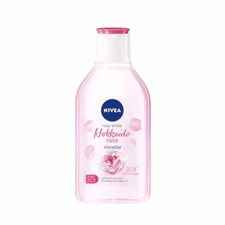 75/125/400 ml.NIVEA Micellar Rosy cleansing water นีเวีย ไมเซล่า คลีนซิ่ง วอเตอร์ มล.