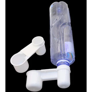 ถ้วยน้ําดื่มอัตโนมัติ สีขาว ที่ให้น้ํานก สําหรับสัตว์เลี้ยง นก