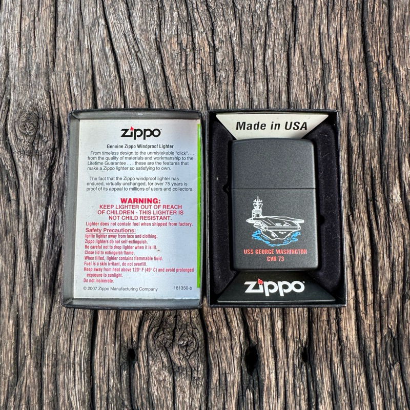 ไฟแช็ก Zippo USS George Washington CVN 73