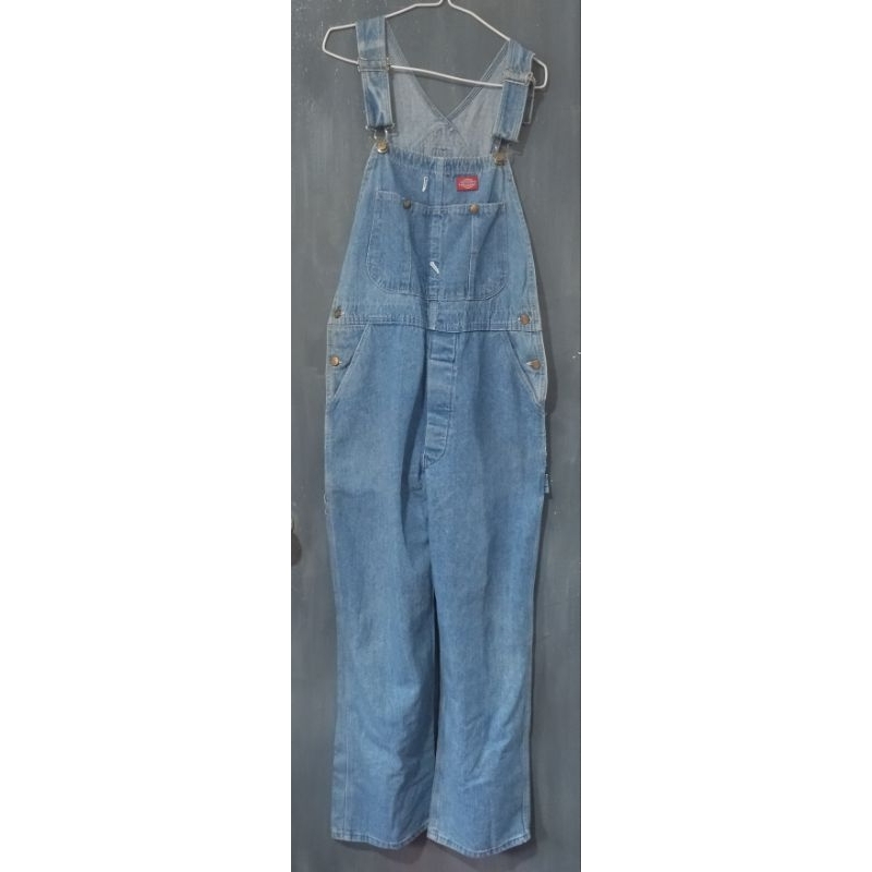 เอี๊ยมยีนส์ ขายาว DICดิ๊ก KIESกี้ เอว34 วินเทจ ของแท้100%