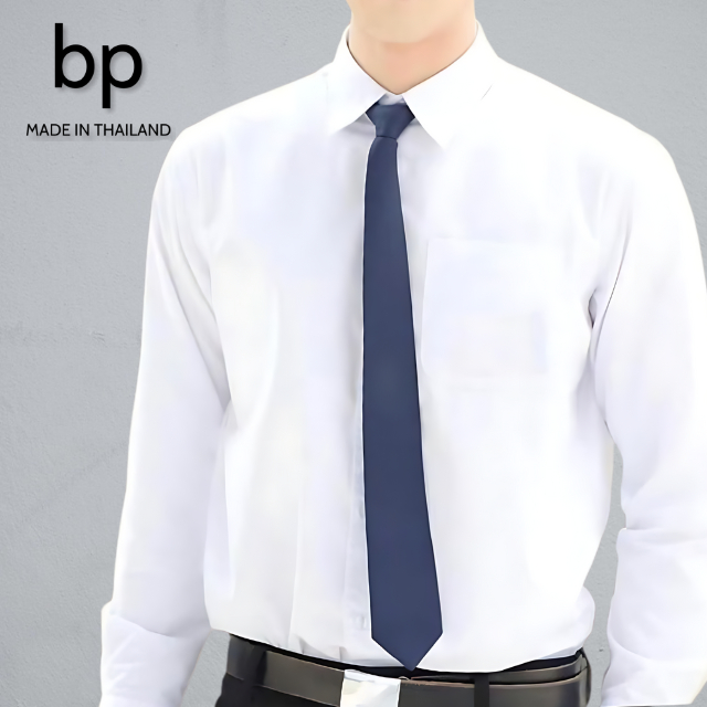 เสื้อเชิ้ต คอปก แขนยาว bp มีกระเป๋าหน้า เสื้อแขนยาว สีพื้น ผ้าไม่ร้อน เสื้อทำงาน มี 7 สี ไซส์ M - 4XL