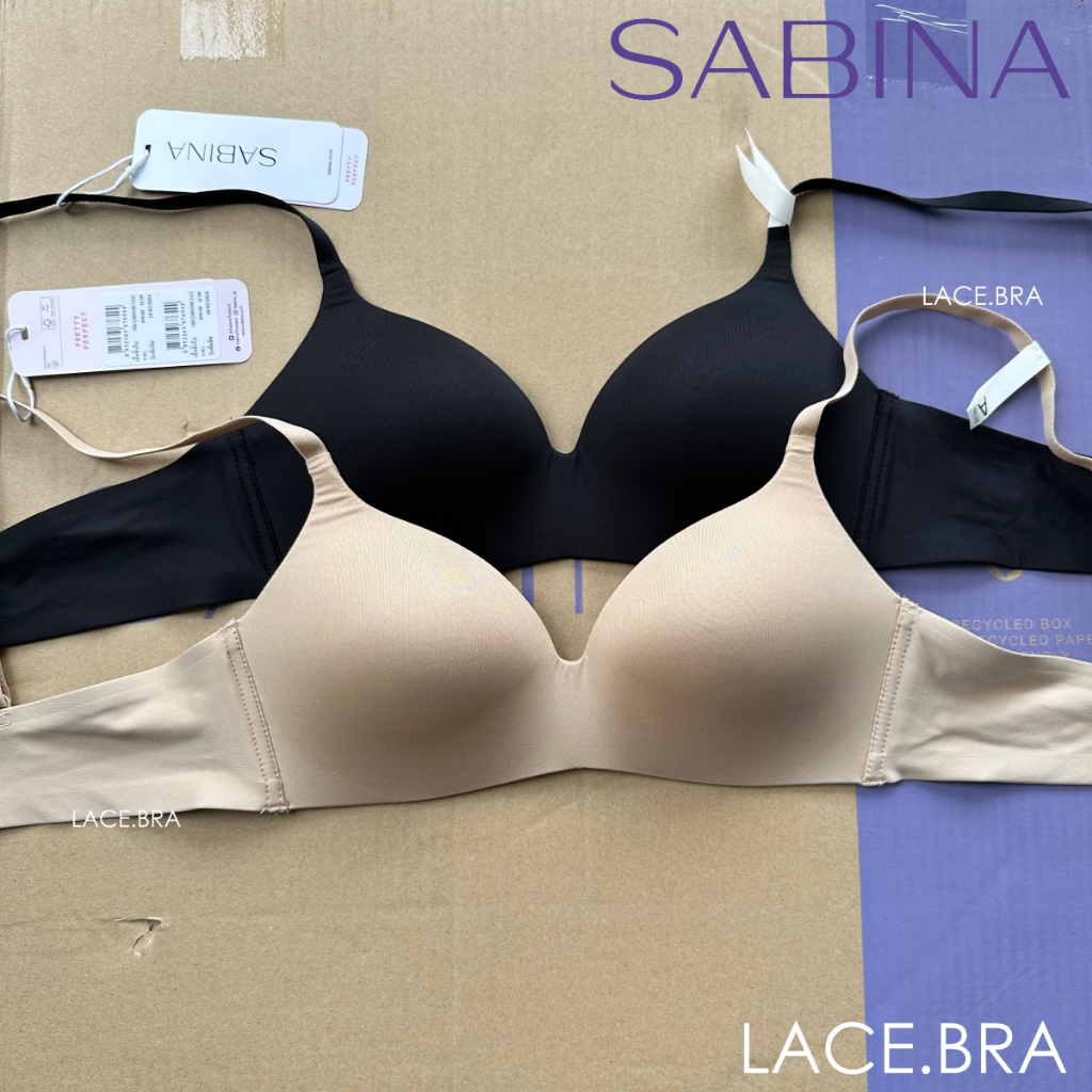 รหัส NBU23004 Sabina เสื้อชั้นใน Invisible Wire (ไม่มีโครง) Seamless Fit รุ่น Pretty Perfect SBXU
