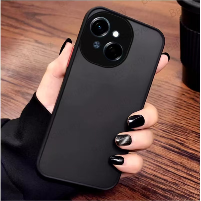Tecno Spark Go 2/Tecno Spark Go 1S/Tecno POP 9เคสขอบนิ่มหลังแข็งขุ่นแบบคลุมกล้องTecno Spark Go 1/Tec