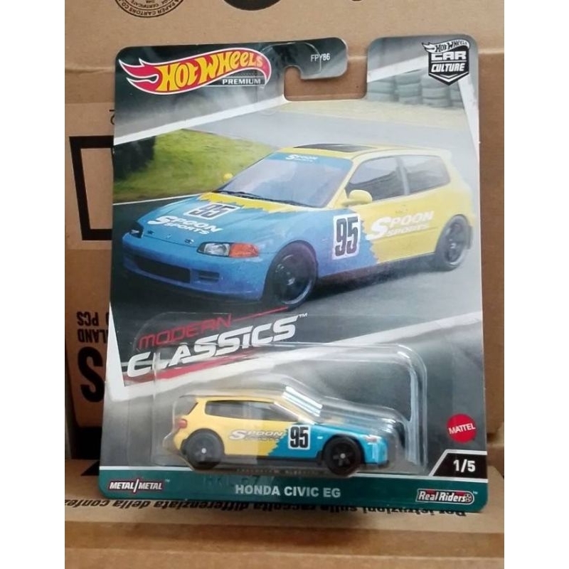 Hot WHEELS HONDA CIVIC EG SPOON MODERN CLASSICS