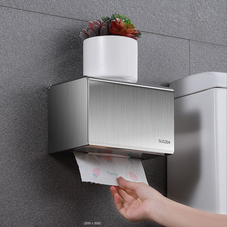 กล่องทิชชู่สแตนเลสSUS304