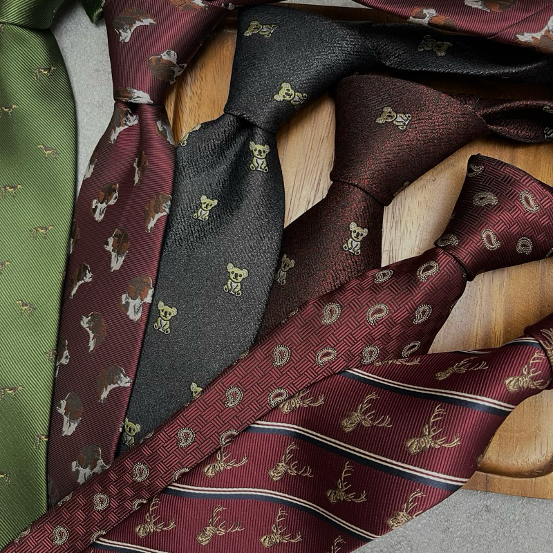 เนคไท พร้อมส่ง เลือกลายในตะกร้า necktie Outfit 😎