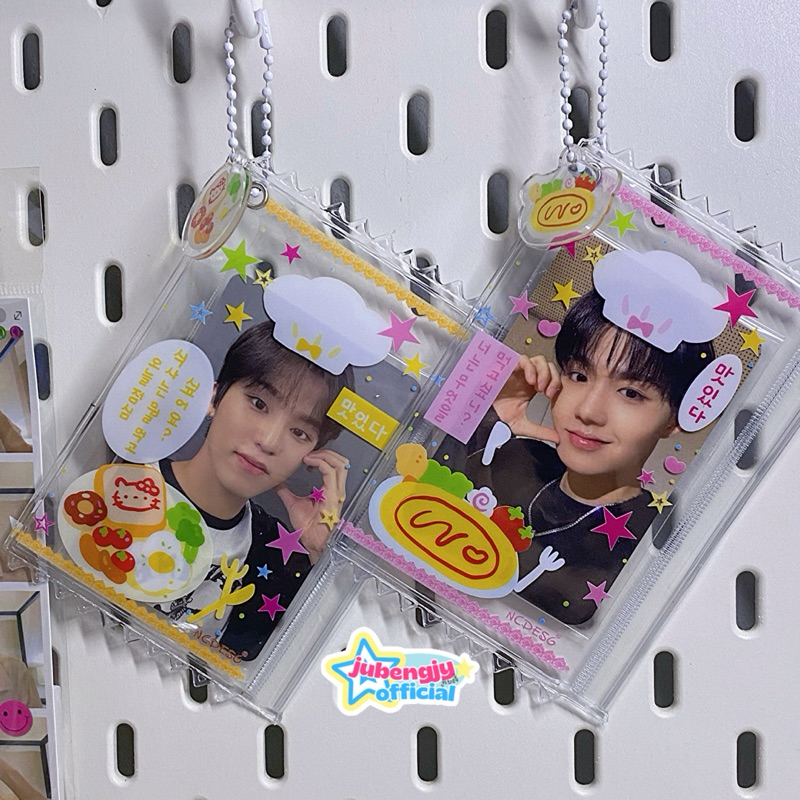 พร้อมส่งในไทย ครับเชฟ เฟรมการ์ดซองซิป
