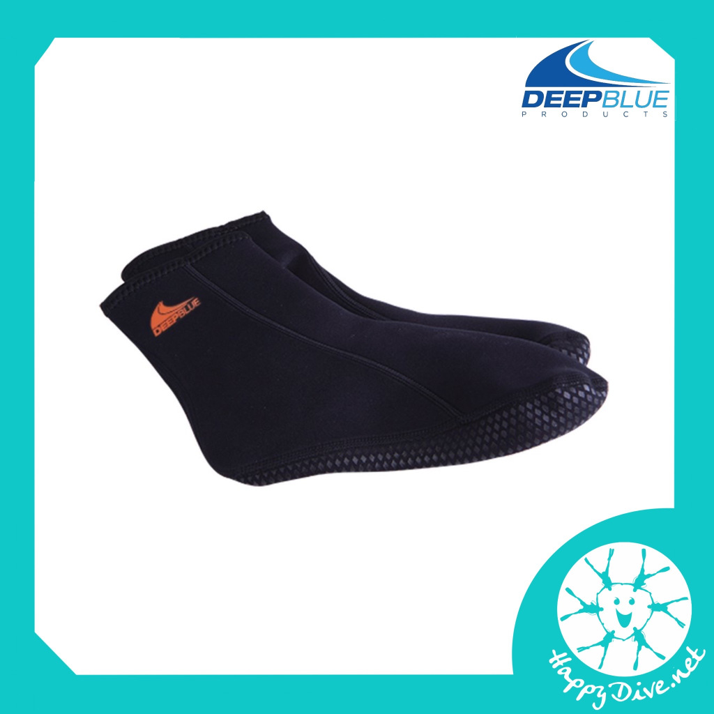 ✨🧦 Deep Blue Neoprene Sock 2 mm - ถุงเท้าดำน้ำ ถุงเท้ากันฟินกัด หนา 2 มม.