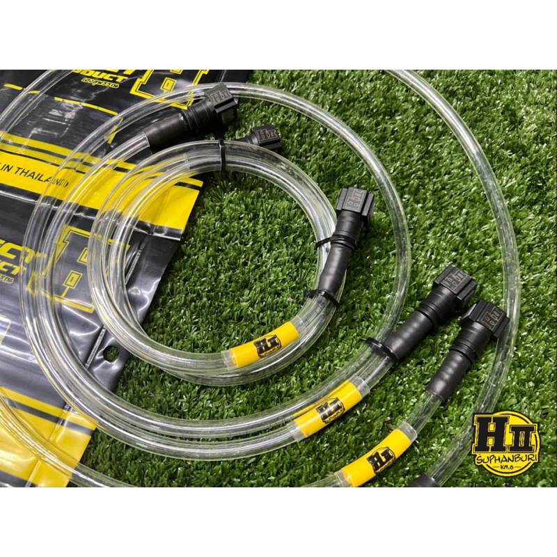 เฮงสุพรรณ🚸สายยางน้ำมันทนแรงดันสูงHII🚸สายน้ำมันปลดไวรูใหญ่พร้อมหัวปลดไว🚸Wave125iบังลม/Wave125iLed/ปลาวาฬ/MSX/Wave110i