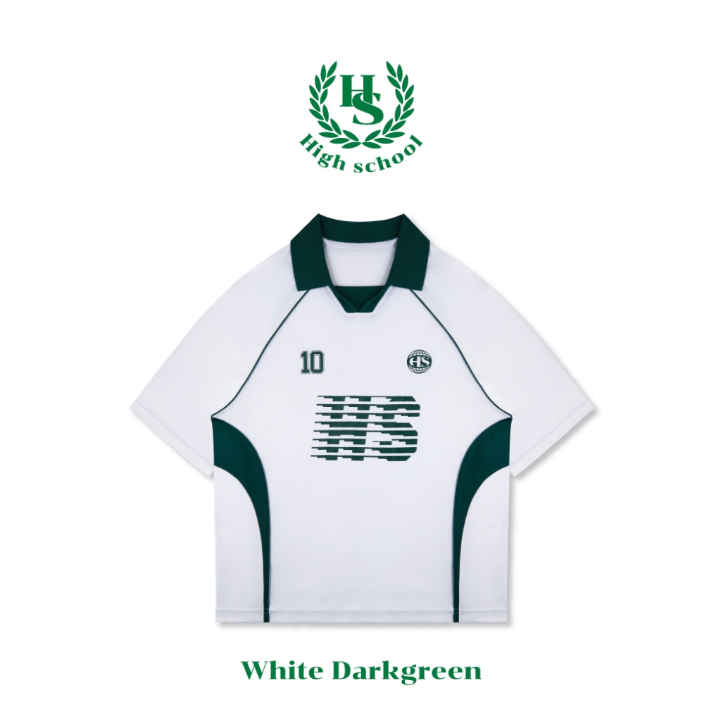 Highschool - TPB08182 เสื้อบอลโปโล Collection Sports Football Polo