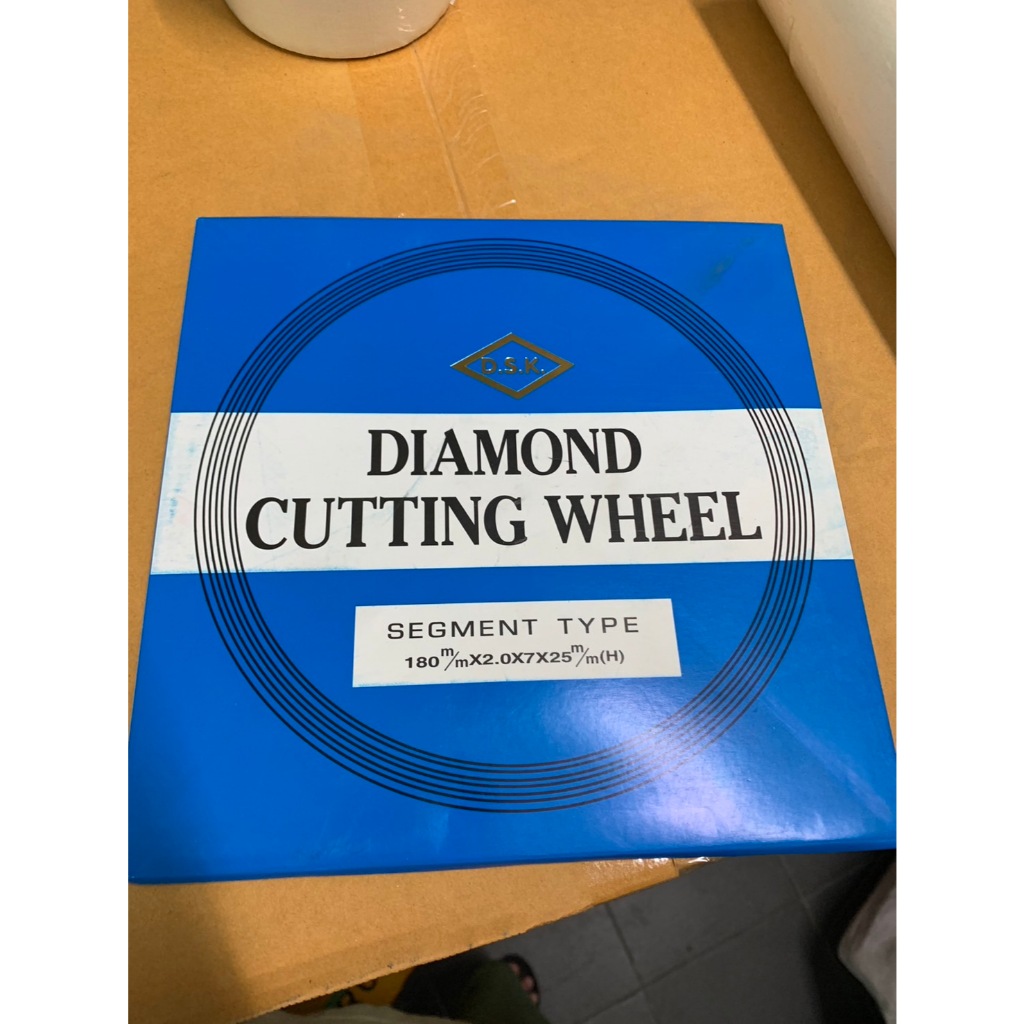 ใบตัดคอนกรีต ใบตัดปูน7" #D.S.K BY L99