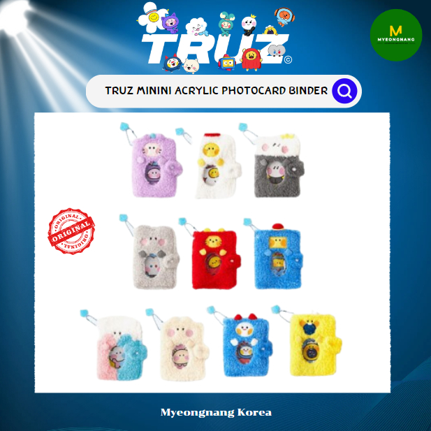 พร้อมส่ง TRUZ MININI ACRYLIC PHOTOCARD BINDER สมุดสะสมการ์ด