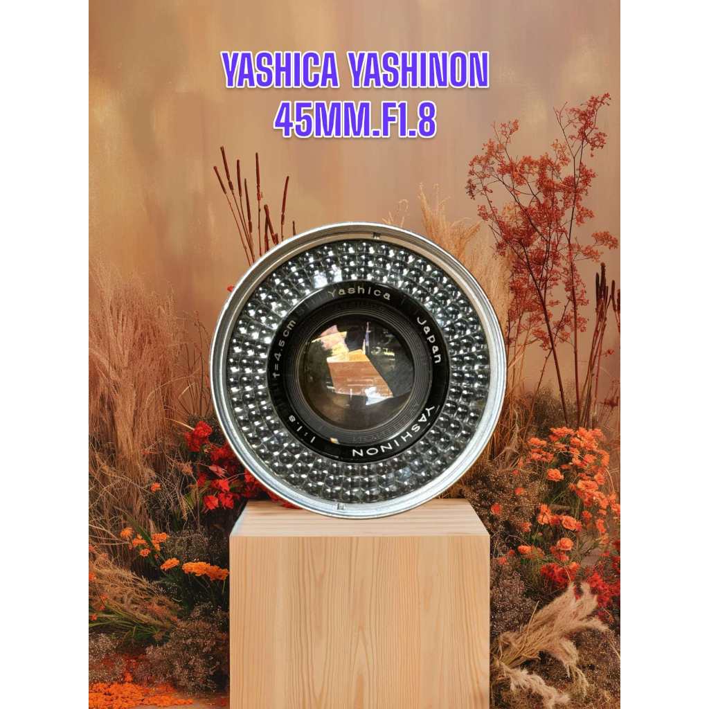 YASHICA YASHINON 45MM.F1.8 M39 MOUNT