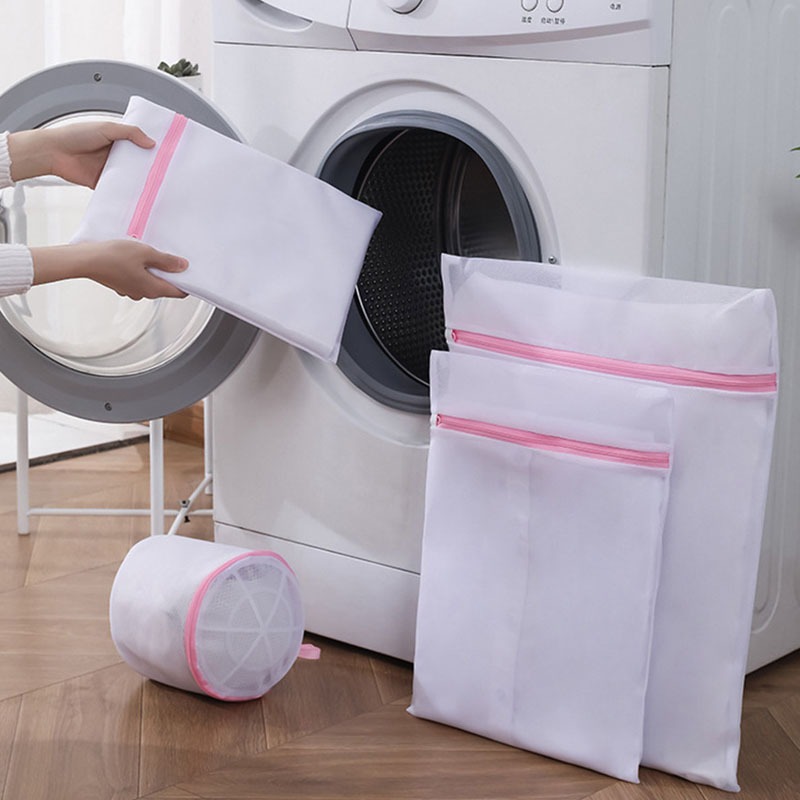 🚀จัดส่งจากประเทศไทย🚀ถุงซักผ้าสำหรับดูแลชุดชั้นใน ตาข่ายซักผ้า มีหลายขนาดและใช้งานง่าย - รูปที่ 4