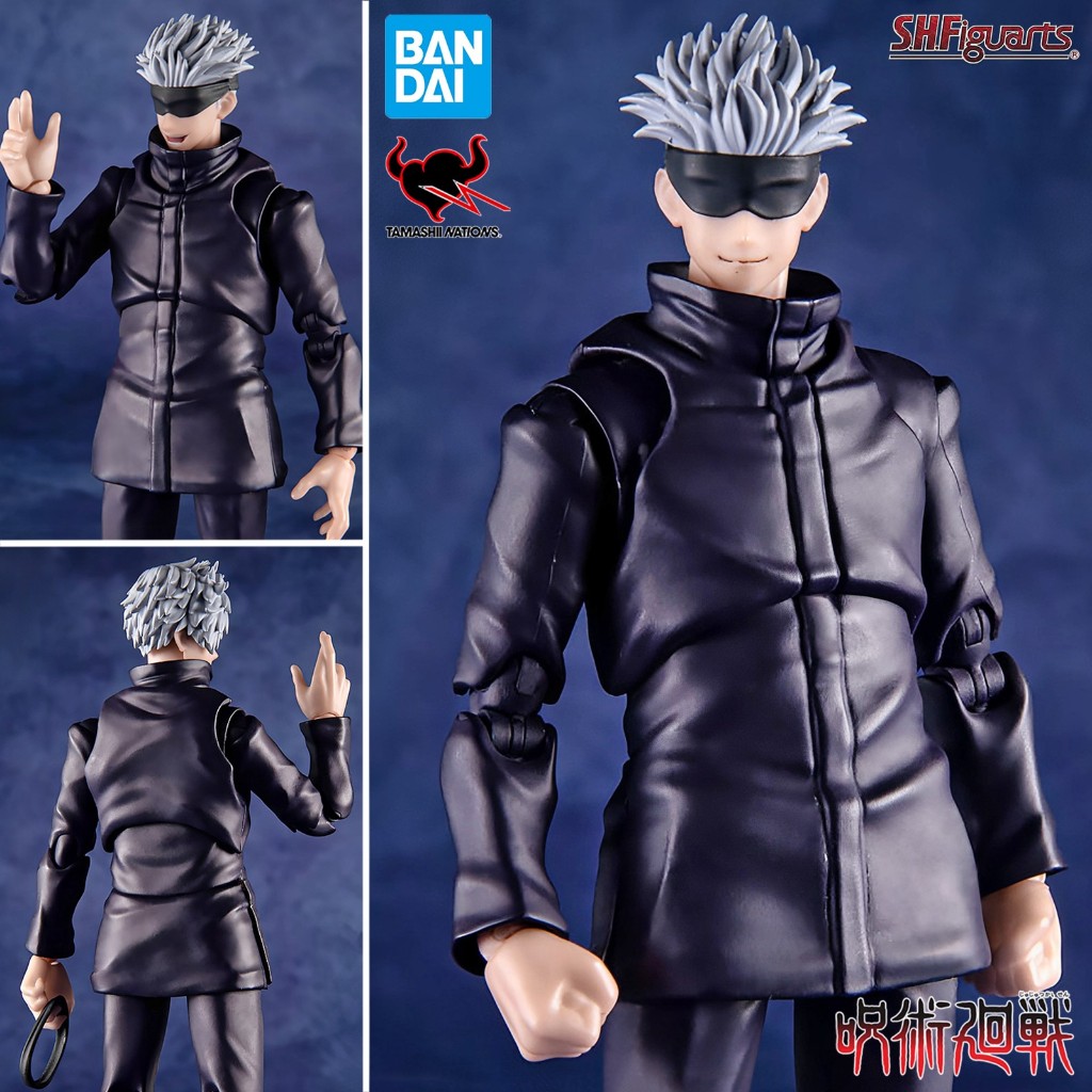 ของแท้ Bandai Spirits S.H. Figuarts Jujutsu Kaisen มหาเวทย์ผนึกมาร Satoru Gojo ซาโตรุ โกโจ แอ็คชั่น 