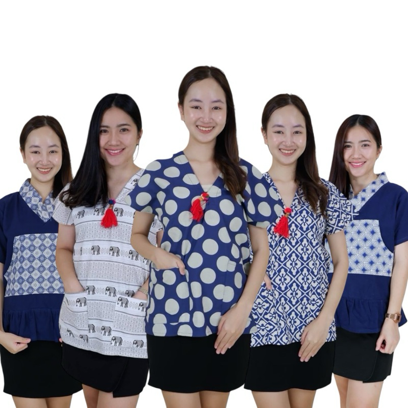 เสื้อนากาผ้าฝ้ายใส่สบาย3
