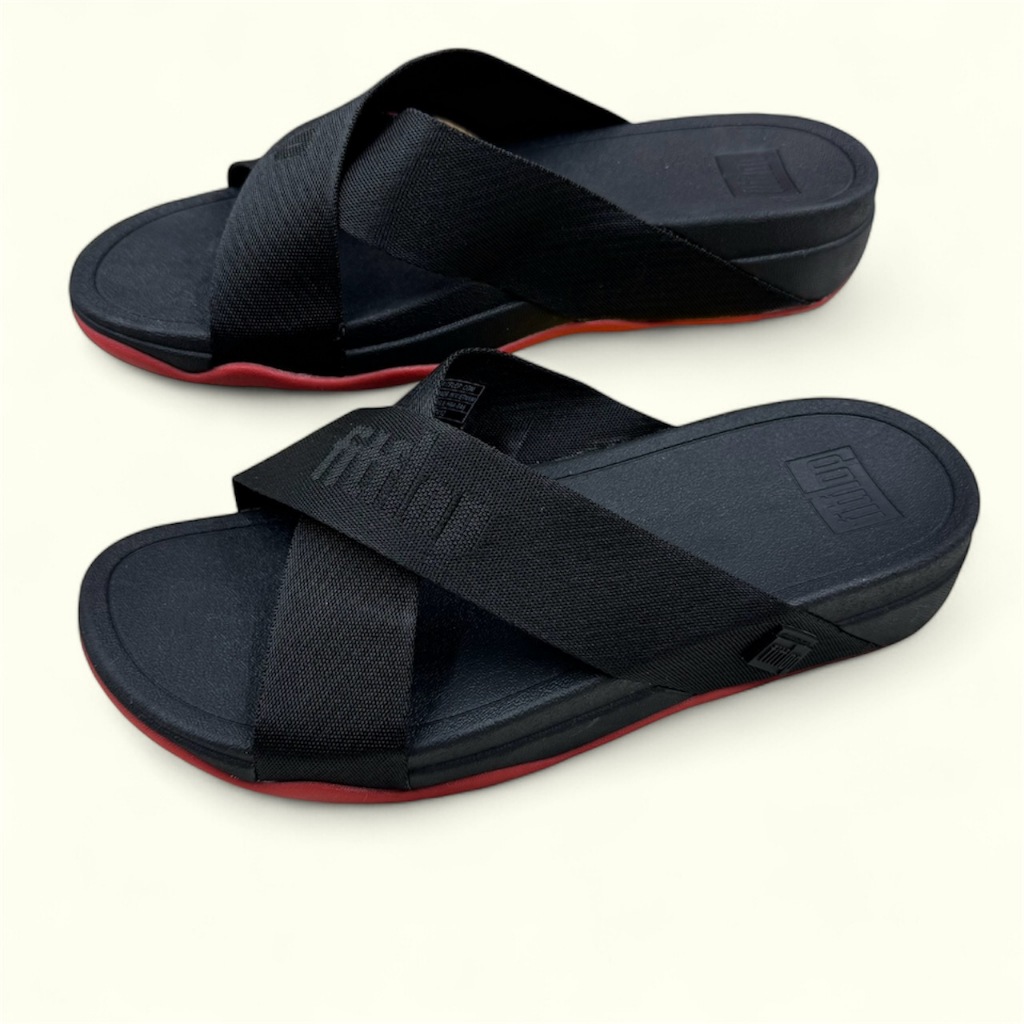 รองเท้าแตะ FItflop แบบสวมสำหรับผู้ชาย ผลิตจากผ้างานสวยคุณภาพดีมีSiz 40----44