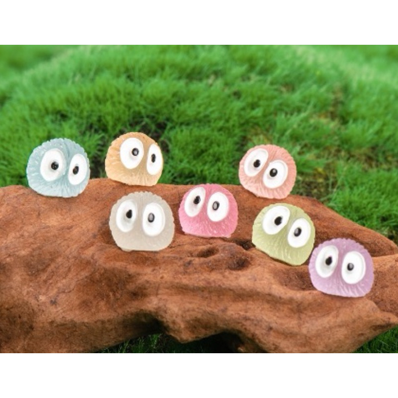 ตุ๊กตาฝุ่น เเต่งตู้ปลา เรืองเเสง มีของพร้อมส่ง