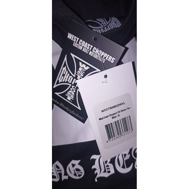 West coast choppers เสื้อยืด มือ1 สินค้านำเข้า ของแท้ รูปที่ 7