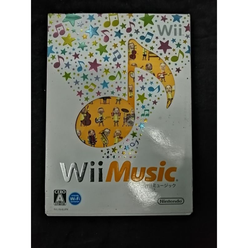 WII Music Wii แผ่น​แท้​โซน​ญี่ปุ่น​