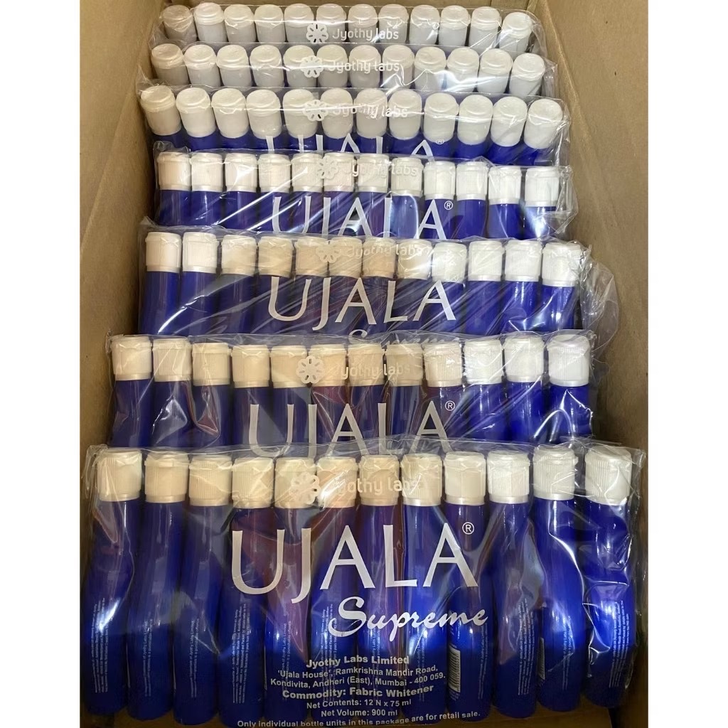 ครามอินเดีย UJALA ครามน้ำ 75 มล. 1 แพ็ค มี 12 ขวด