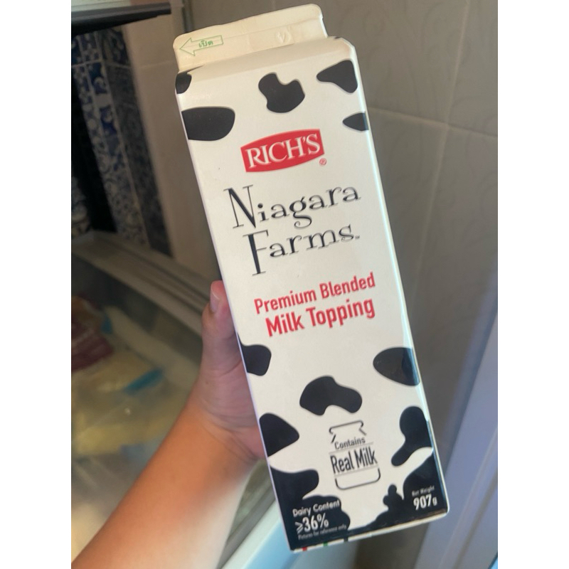 [Express Delivery เท่านั้น]Rich’s niagara farms วิปวัว