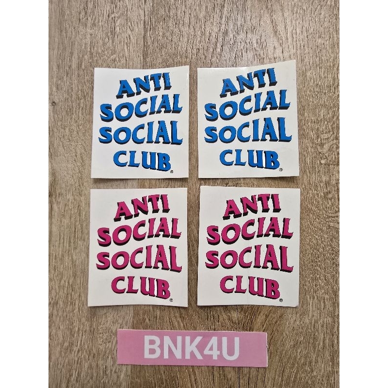 [ ของแท้ ] สติ๊กเกอร์ ANTI SOCIAL SOCIAL CLUB ของใหม่ พร้อมส่ง