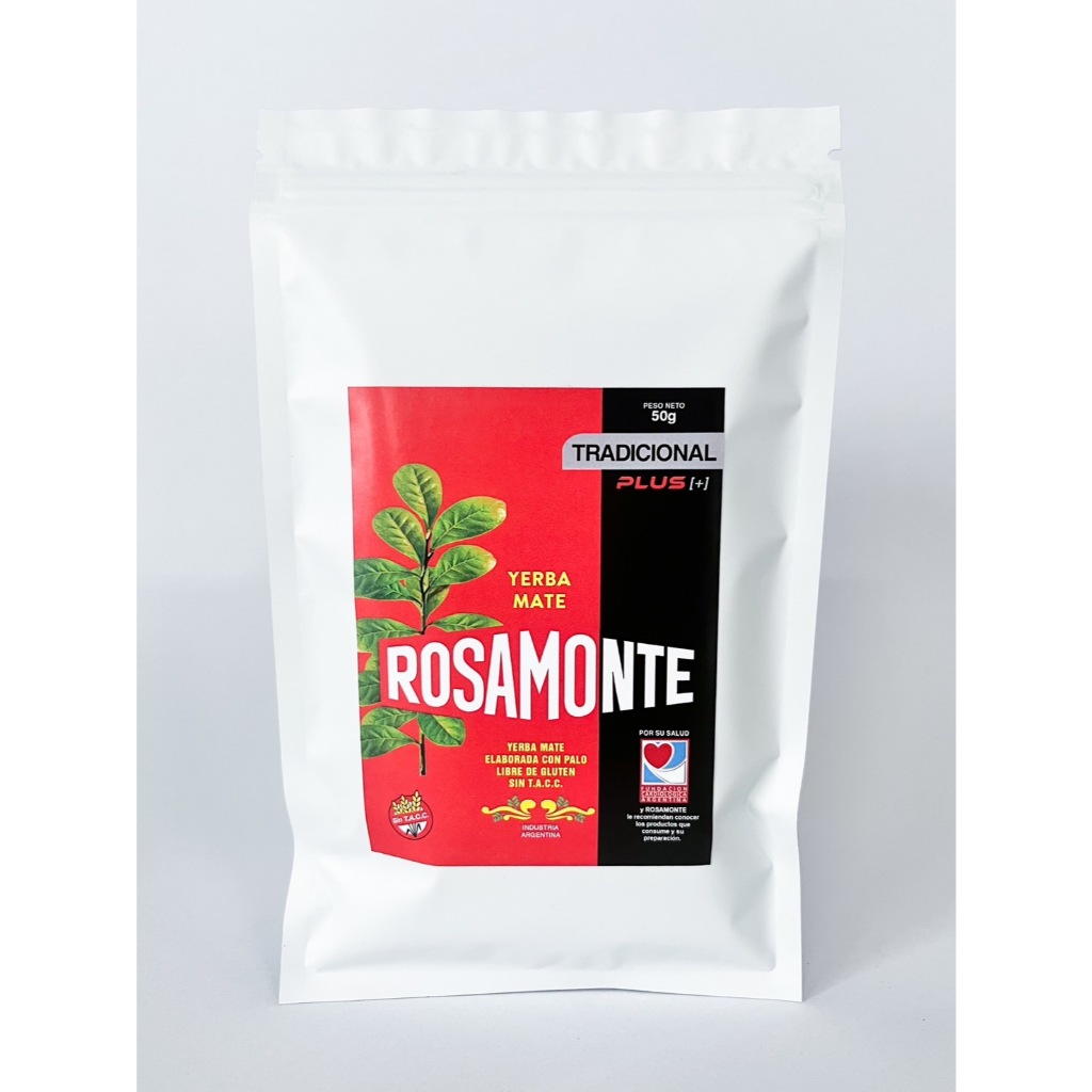 [ แบ่งขาย ] ชาเยอรบา มาเต Rosamonte Yerba Mate ขนาด 50 กรัม จากอาร์เจนตินา